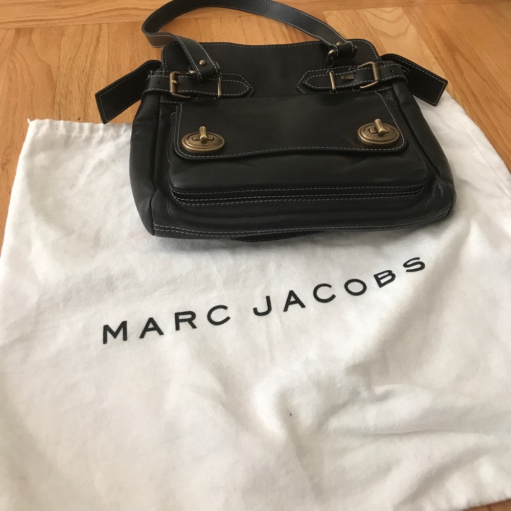 Authentic vintage Marc Jacobs black shoulder bag